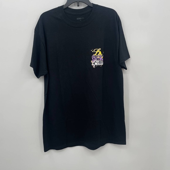 Nova Men Other - Nova Men Los Angeles Lowrider Short Sleeve T-Shirt in Black Size Medium